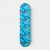 Skateboard von Delphinen (Vorne)