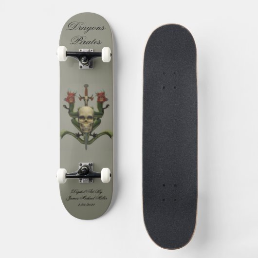 Skateboard von James Michael Miller 3/25/2024 (Vorderseite)