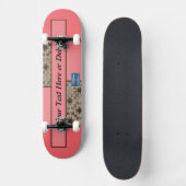 Skateboard VP(Peach LED S.C.C.)RFPMDesign ©️ 2023/ (Vorderseite)