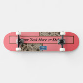 Skateboard VP(Peach LED S.C.C.)RFPMDesign ©️ 2023/ (Horizontal)
