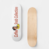 Skateboard-Wahnsinn mit Coffee-Snob-Kollektionen Skateboard (Vorderseite)