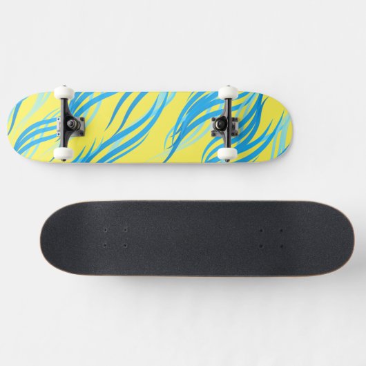 Skateboard-Waves Skateboard (Horizontal)