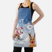 Skateboard Weihnachten RentierSchlitten Winter Schürze (InSitu)