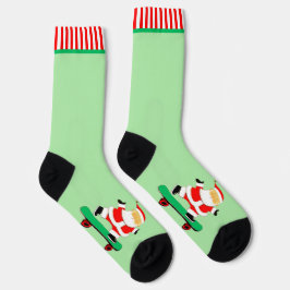 Skateboard Weihnachtsfeiertag Socken