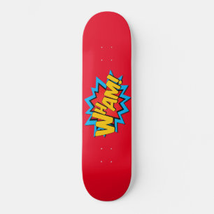 Skateboard - Wham! Heißes Rot
