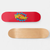Skateboard - Wham! Hot Red (Horizontal)