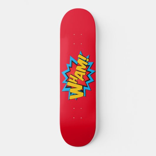 Skateboard - Wham! Hot Red (Vorderseite)