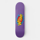 Skateboard - Wham! Lila (Vorderseite)