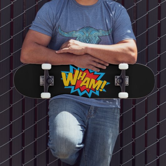 Skateboard - Wham! Schwarz (Außenbereich 3)