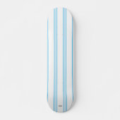 Skateboard White and Blue StripeHAMbWG (Vorne)