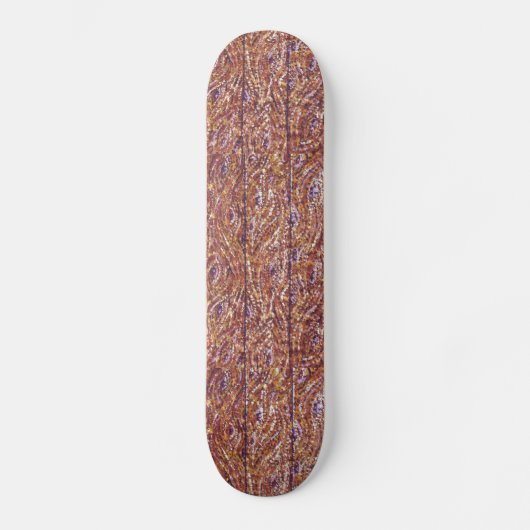 Skateboard Wood Planks Pointillism (Vorderseite)
