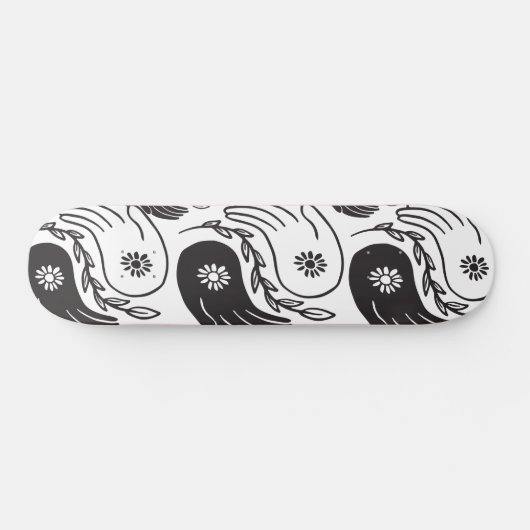 Skateboard yin yang (Horizontal)