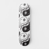 Skateboard yin yang (Vorderseite)