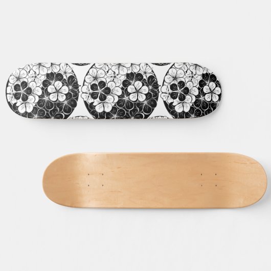 Skateboard yin yang 2 (Horizontal)