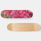 Skateboard zur Frühjahrszeit Blume (Horizontal)