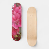 Skateboard zur Frühjahrszeit Blume (Vorderseite)