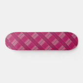 Skateboard Zwei Tone Kariert Pink HAMbWG (Horizontal)