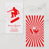 Skateboardblasen Visitenkarte (Vorne/Hinten)