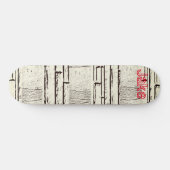 Skateboardbrick Skateboard (Horizontal)
