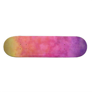 Skateboarddeck für Regenbogen-Gefärbte Krawatte