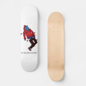 Skateboarddeck mit originellem Design (Vorderseite)
