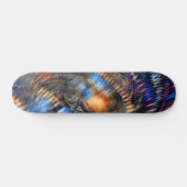 Skateboarddeck "Traversing i-Space" (Horizontal)