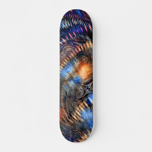 Skateboarddeck "Traversing i-Space" (Vorne)