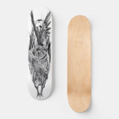 Skateboarddeck Triquetra crow (Vorderseite)