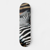 Skateboarddeck Zebra Stripes Wildlife Animal Art (Vorderseite)