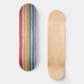 Skateboarddecke mit mehreren Farben Skateboard (Vorderseite)