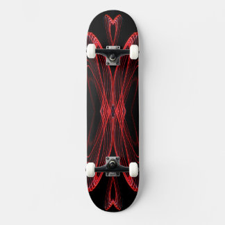 Skateboarddesign für Schmetterlingskarten Skateboard