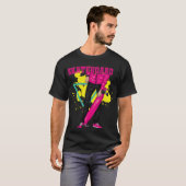 Skateboarddesign T-Shirt (Vorne ganz)