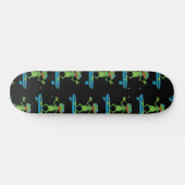 Skateboarden Frosch Funny Skateboard Tierlover (Horizontal)