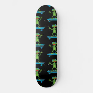 Skateboarden Frosch Funny Skateboard Tierlover