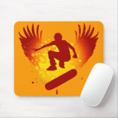 Skateboarden: Hi-Fi Mousepad (Mit Mouse)