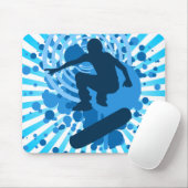 Skateboarden: Hi-Fi Mousepad (Mit Mouse)