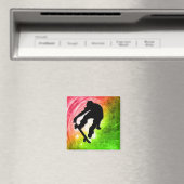 Skateboarden in einem psychedelischen Zyklon Magnet (In Situ (Geschirrspüler))