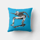 Skateboarden ist mein Leben - Skateboarder Kissen (Rückseite)