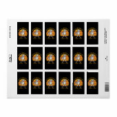 Skateboarden seit 1980 adressaufkleber (Vorne)