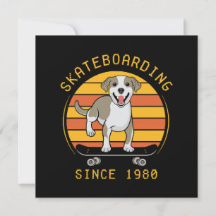 Skateboarden seit 1980 einladung