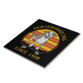 Skateboarden seit 1980 fliese (Seite)