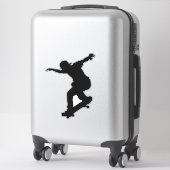 Skateboarden, Skateboard, Vinyl-Aufkleber nach Maß Aufkleber (Koffer)