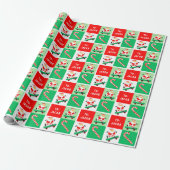 Skateboarden Skater Weihnachtsgeschenk Geschenkpapier (Ungerollt)