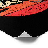 Skateboarden - Vintage Retro-Skateboarder Poster (Ecke)