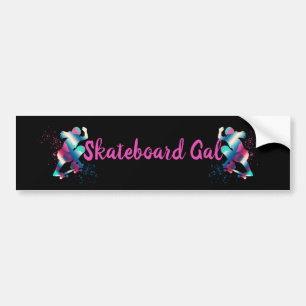 Skateboarder Autoaufkleber