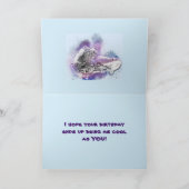 SKATEBOARDER BIRTHDAY CARD DANKESKARTE (Innenseite)