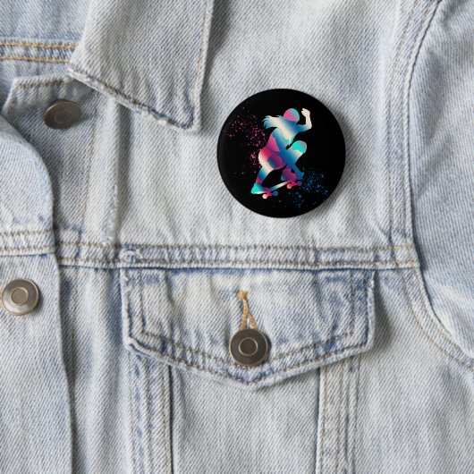 Skateboarder Button (Beispiel)