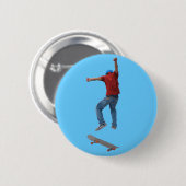 Skateboarder erhalten etwas Air Action Street Kulc Button (Vorne & Hinten)