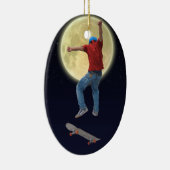 Skateboarder erhalten etwas Air Action Street Kulc Keramikornament (Rechts)