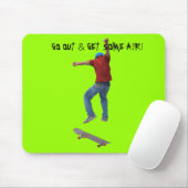 Skateboarder erhalten etwas Air Action Street Kulc Mousepad (Mit Mouse)